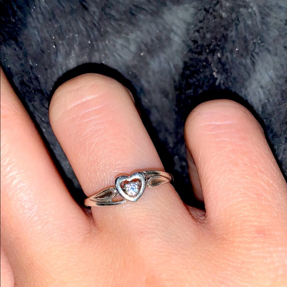 Kesslers Diamonds Jewelry - Heart Shaped Diamond Promise Ring 🧡